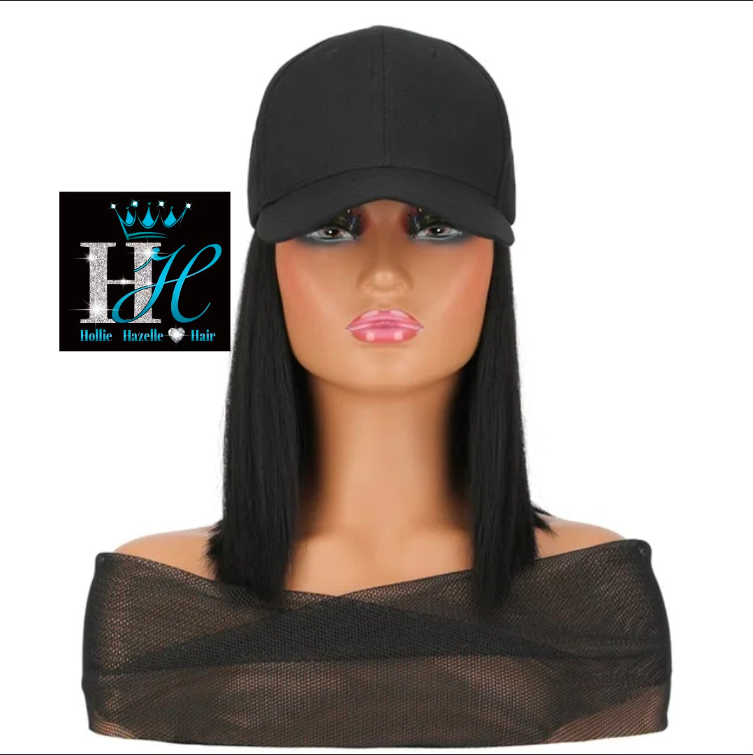 The Erin Wig_ Baseball Cap straight