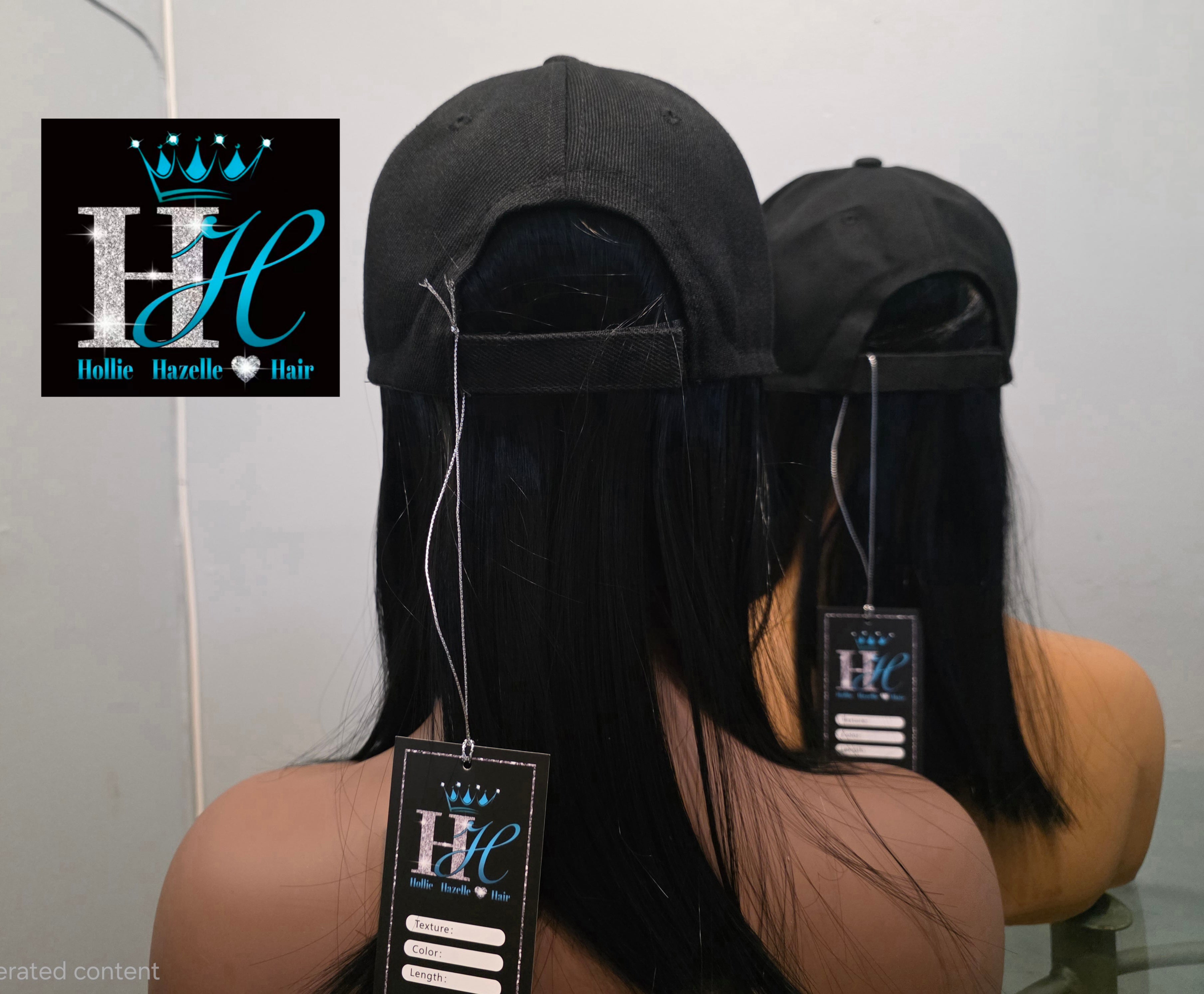 The Erin Wig_ Baseball Cap straight